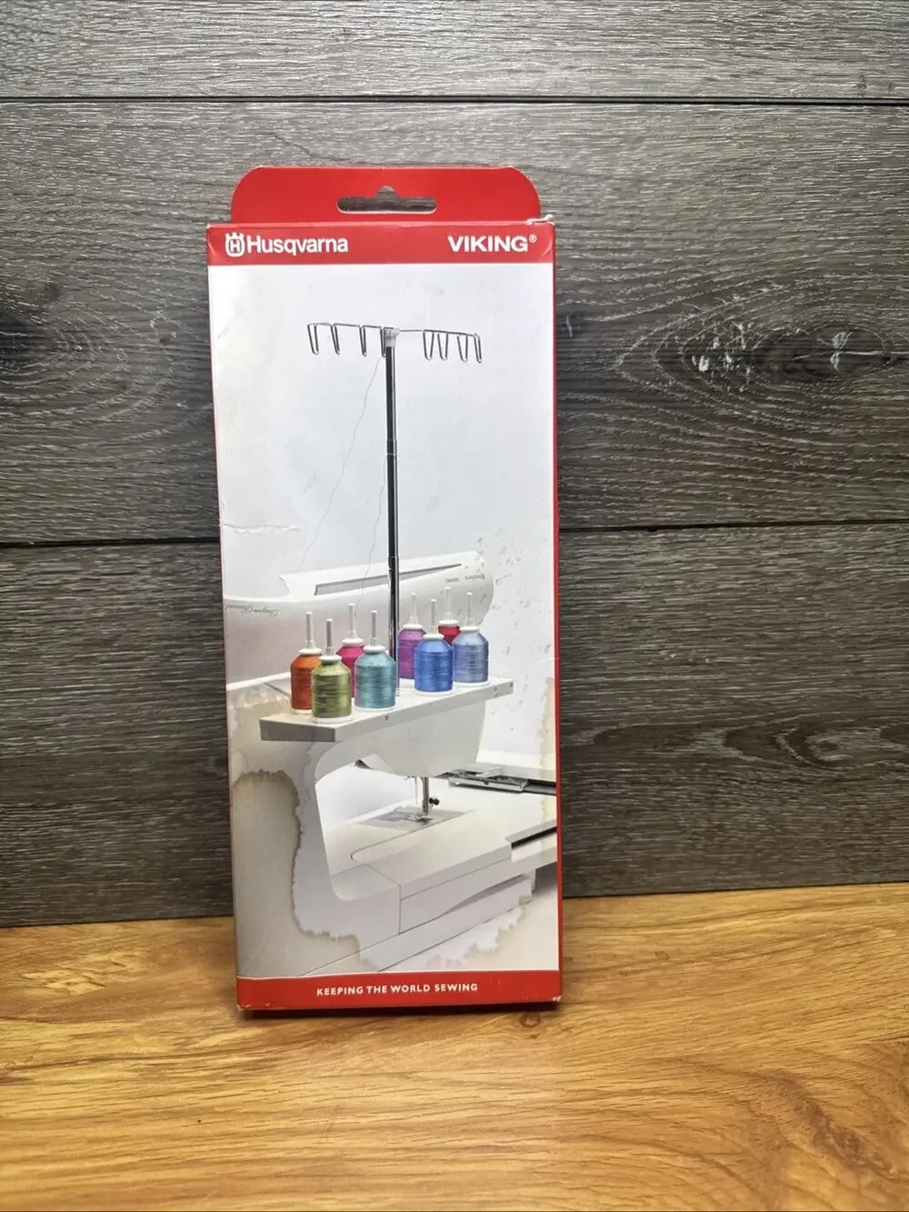Husqvarna Viking 8 Spool Thread Rack For Multi Machine Models~New